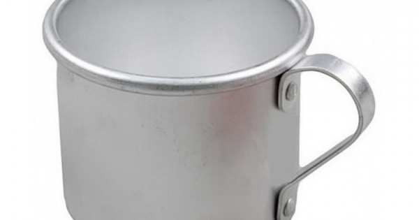 WW2 ロシア軍 ソ連軍 実物 1920年 支給品 アルミ製 カップ WW2 ロシア軍 ソ連軍 実物 1920年 支給品 アルミ製 カップ